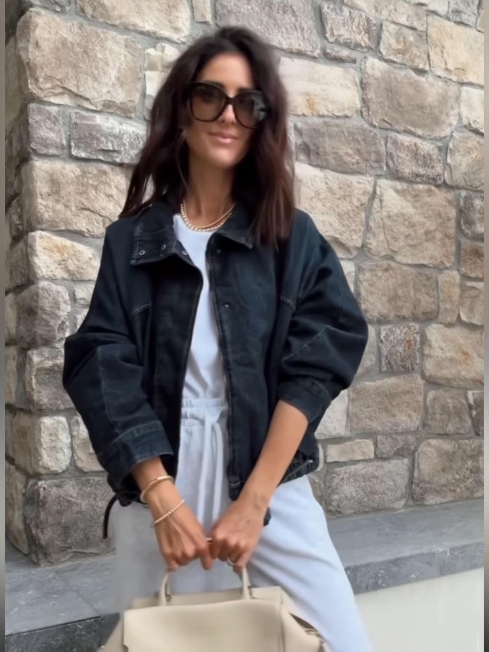 NWT Zara Z1975 Cropped Denim Jacket - Picture 11 of 15